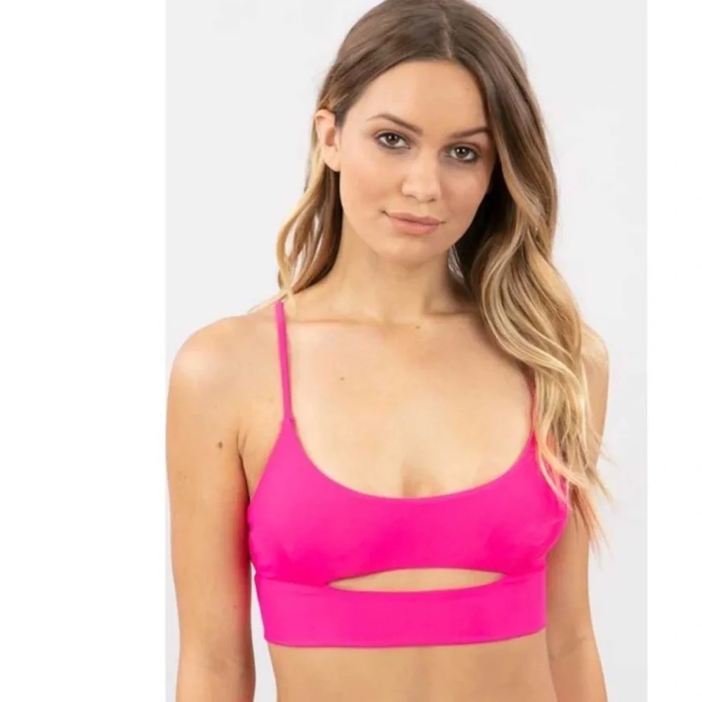 ☀️RIP CURL☀️ BRIGHTS SCOOP CROP NORTH SHORE SKIMPY PANT BIKINI SET